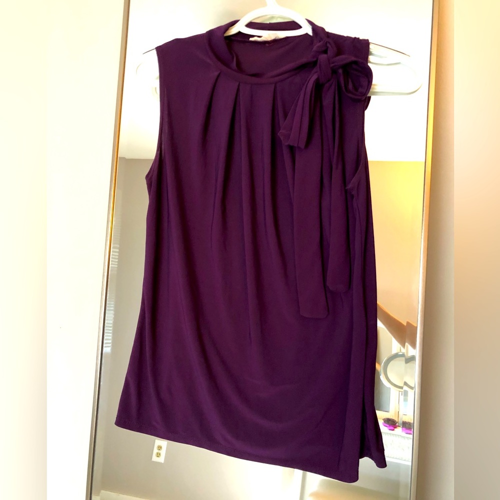 Purple shirt